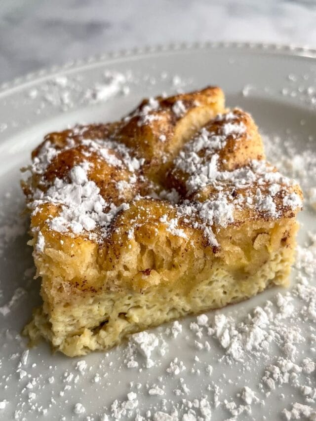 Canned Biscuit French Toast Bake
